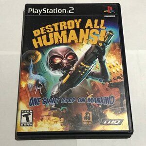 PS2 Destroy All Humans CIB Complete with Manual PlayStation 2